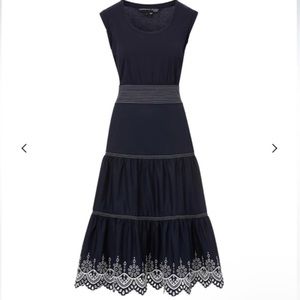 VERONICA BEARD Amaia dress Navy
